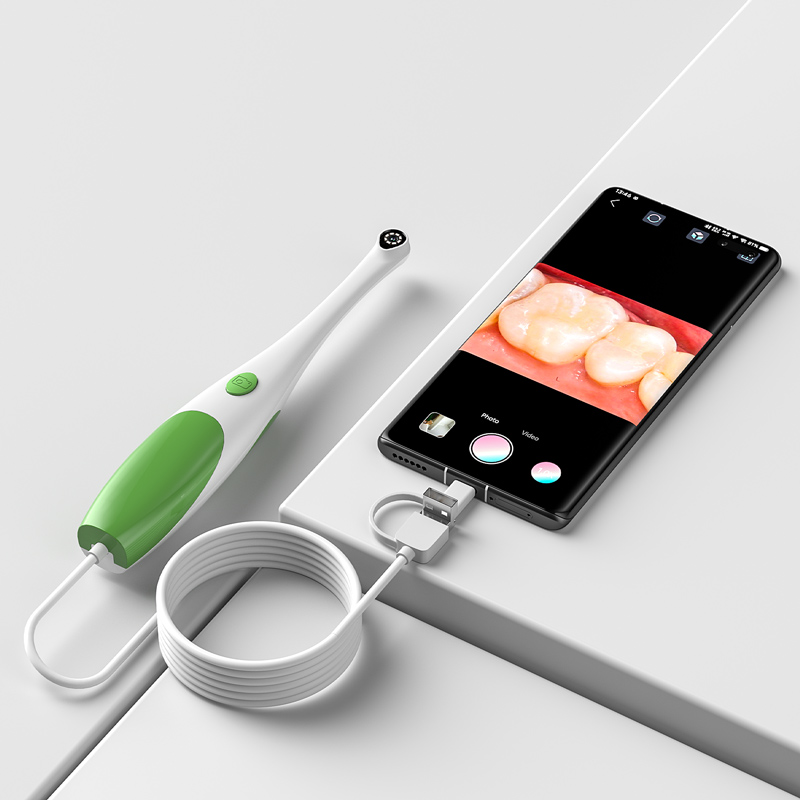 Endoscope Inspection Camera - 3-in-1 Android Endoscoop Mondcamera voor Android/Type-C/PC