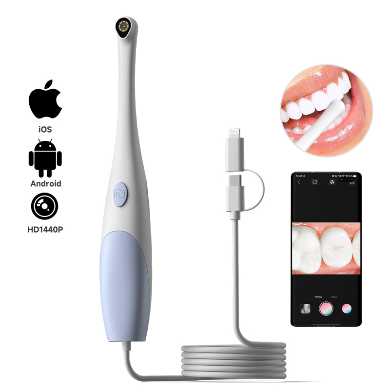 Endoscope Inspection Camera - 2-in-1 orale camera voor Type-C/iPhone HD