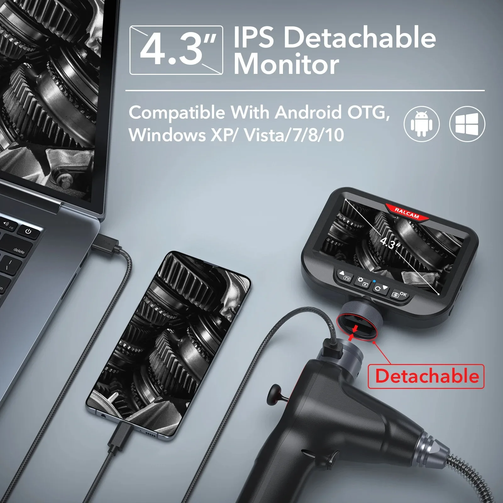 RALCAM 4-weg besturing 3,9 mm  - Endoscope Inspection Camera recensie en prijs