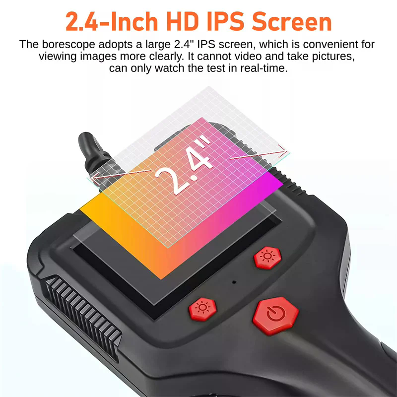 2,4'' IPS-scherm Industriële e - Endoscope Inspection Camera recensie en prijs